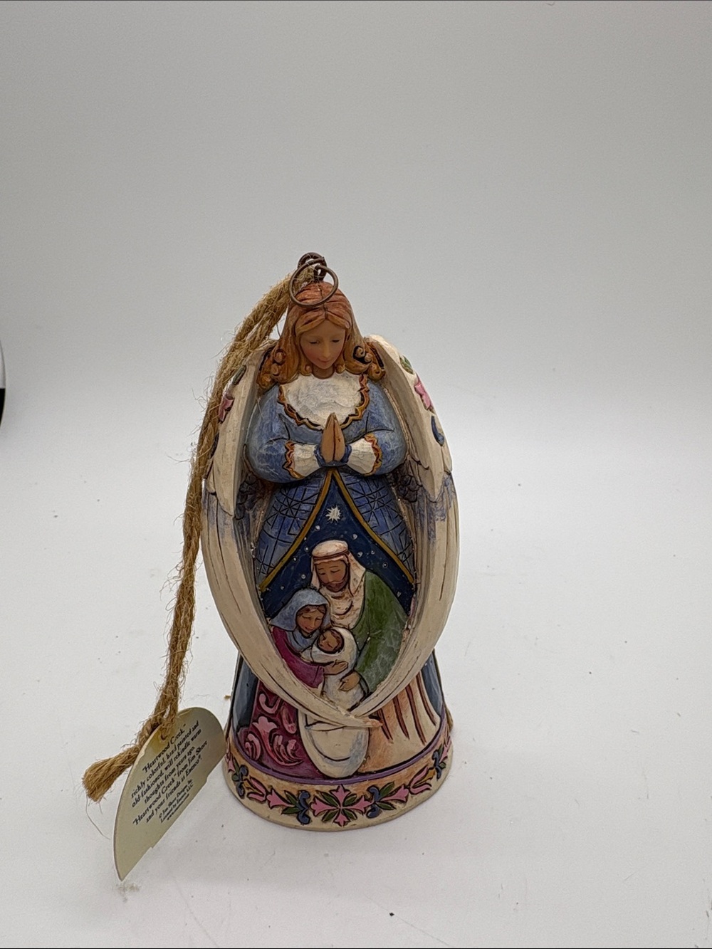 Jim Shore Our Savior is Born Angel Ornament NWT